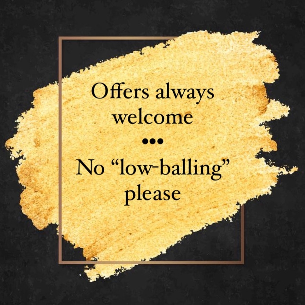 Offers always welcome!